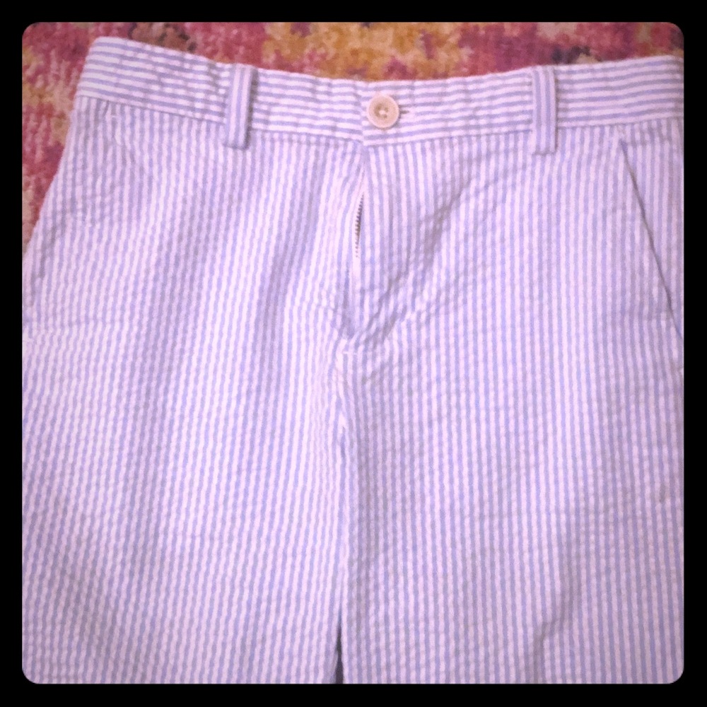 Vineyard Vines Seersucker Boys Size 12 shorts!